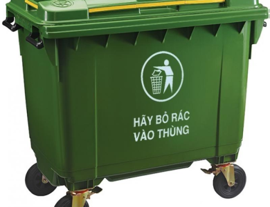 Công dụng của thùng rác nhựa